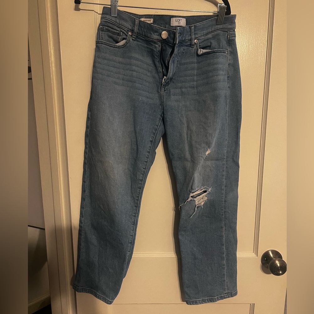 Loft Outlet Straight Leg Jeans